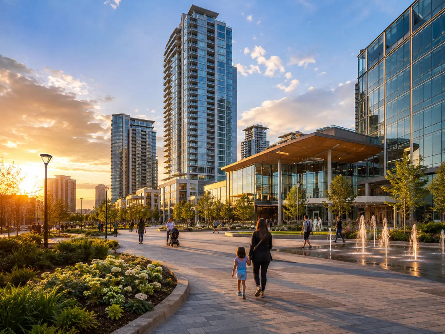 View of Surrey, where Obaid Quran Academy teaches online Quran classes to local families.