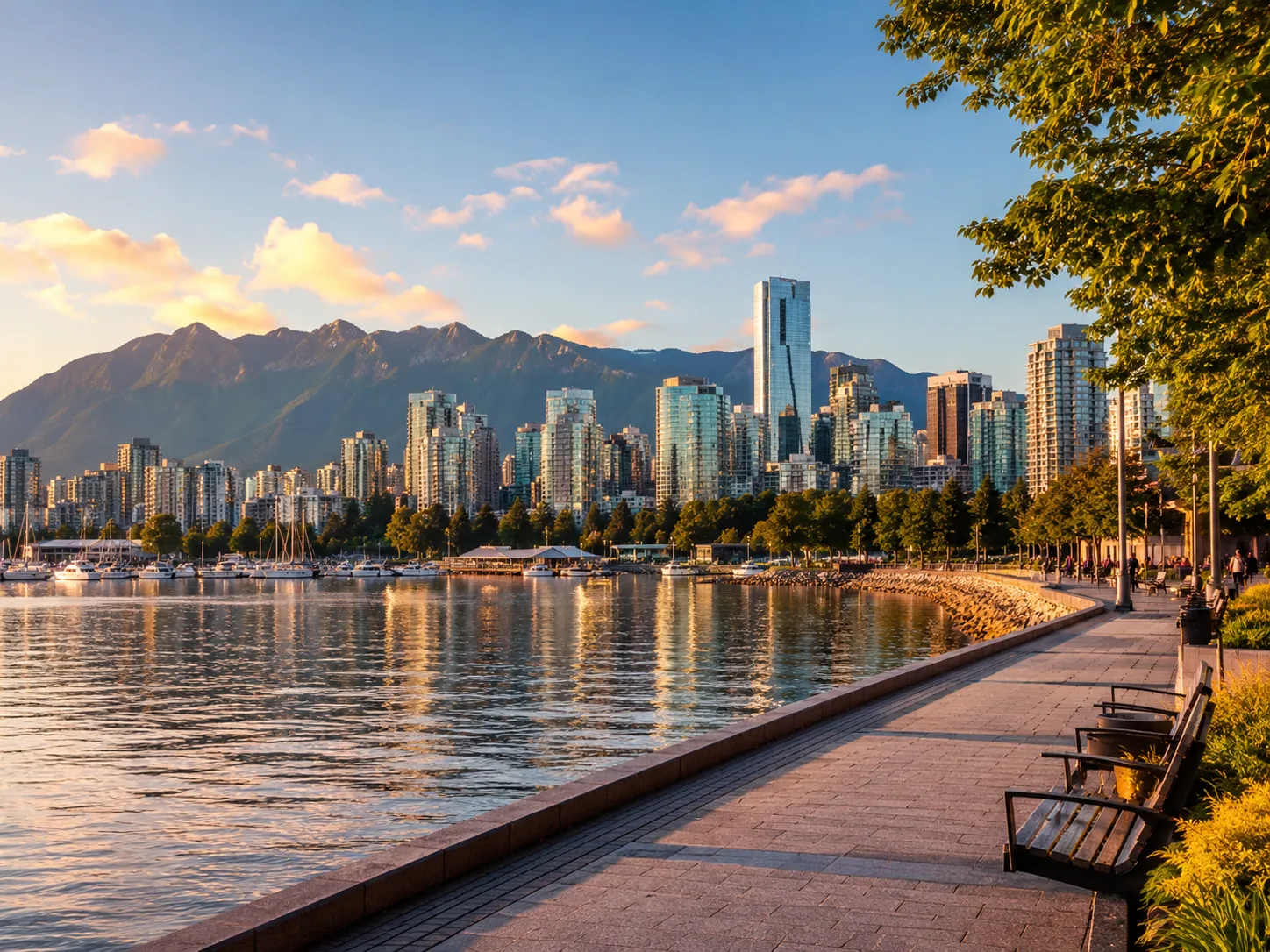 View of Vancouver, where Obaid Quran Academy teaches online Quran classes to local families.